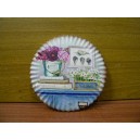 POSAPAVA CERAMICA Y CORCHO REDONDO 16 CM