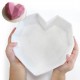 MOLDE SILICONA CORAZON DIAMANTE 20X20 X5