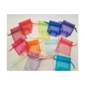 BOLSA ORGANZA 14X20  VS. COLORES 
