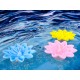 VELA FLOTANTE IRUPE 4X10 CM