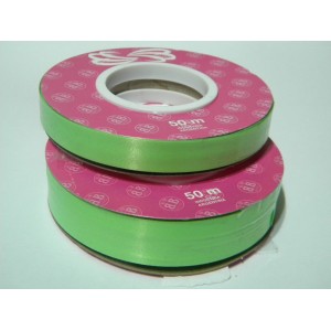 CINTA PARA MO&Ntilde;OS  2CM  VERDE MANZANA X 50 MTS