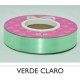 CINTA PARA MOÑOS  20MM VERDE MANZANA X 50 MTS