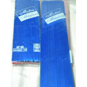 MO&Ntilde;OS MAGICOS AZULES X 50 N&ordf; 40