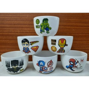 CONSOME CERAMICA PEQUE&Ntilde;OS HEROES-PRINCESAS