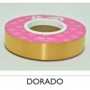 CINTA 2CM X 50MTS  DORADA