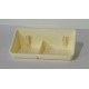 JABONERA DOBLE PARA DUCHA CON SOPAPA