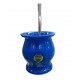 MATE FUTBOL BOCA CON BOMBILLA ACERO