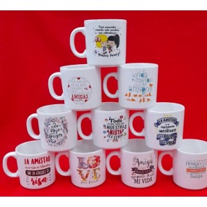 TAZA MUG CERAMICA DIA DEL AMIGO
