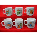 TAZA MUG BUHOS CERAMICA