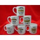 TAZA MUG FRASES DORADAS CERAMICA