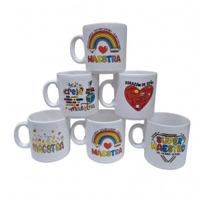 TAZA MUG DIA DEL MAESTRO CERAMICA
