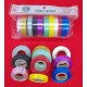 ROLLITOS DE CINTA 10MMX10MTS -10COLORES
