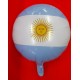 GLOBO 45 CM METALIZADO BANDERA ARGENTINA