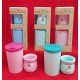 SET X 2 PZAS  MATE AMARGO COLOR LISO EN CAJA