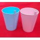 VASO 300CC CON BOMBILLA LISO COLOR