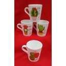  TAZA CONICA CERMICA CATUS