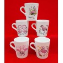 TAZA CONICA FLAMENCOS