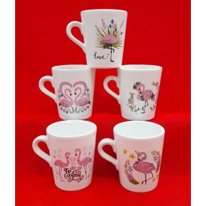 TAZA CONICA FLAMENCOS