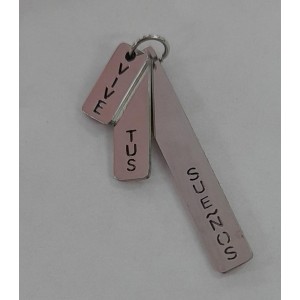 DIGE ACERO 3 PZAS " VIVE TUS SUE&Ntilde;OS"