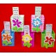 PORT LAPIZ MADERA C/APLIQUE FLOR Y BROCHE