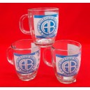 TAZA DE VIDRIO BELGRANO DE CORDOBA