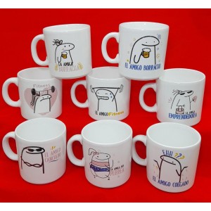 TAZA MUG CERAMICA DIA DEL AMIGO DEFORMITO