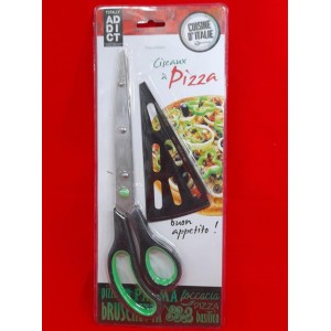 TIJERA C/ESPATULA CORTADORA DE PIZZAS
