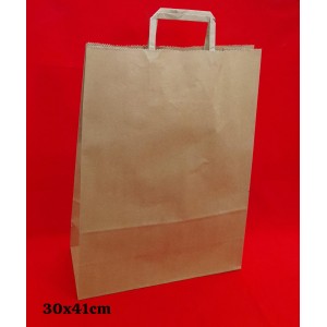 BOLSA DE REGALO 30X41 COLOR MADERA
