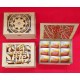 CAJA MADERA PARA TE XL 9 DIVISIONES 21X15X8