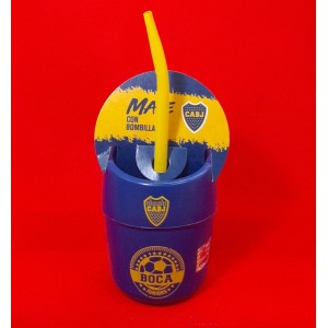 MATE NEO BOCA CON BOMBILLA