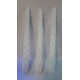 VELAS TORNEADAS 20 CM BLANCAS