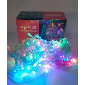 LUZ LED X100 MULTICOLOR - 8 MTS