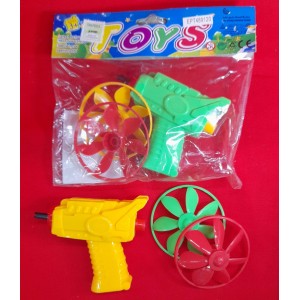 PISTOLA LANZADORA EN BOLSA CON HELICES