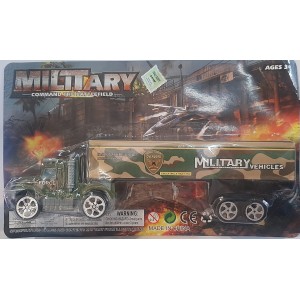 CAMION MILITARY EN BLISTER 25 CM
