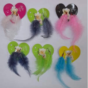ARO PLUMAS COLGANTE