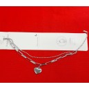 PULSERA ACERO DIGE CORAZON