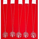  COLGANTE CADENA CON DIGE ARBOL C/APLIQUE