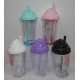 VASO 350CC GLITTERS TAPA HELADO Y SORBETE