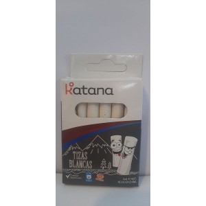 TIZAS BLANCAS X12 EN CAJA