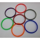  PULSERA PLASTICA ESCLAVA 1 CM - OFERTA-