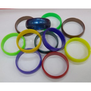 PULSERA ESCLAVA PLASTICA 2 CM