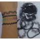 PULSERA TATOO X 12U EN BOLSITA