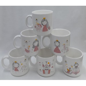 TAZA MUG CERAMICA CASTILLO - HADA INFANTIL