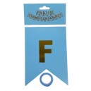 BANDERIN FELIZ CUMPLEA&Ntilde;OS CELESTE