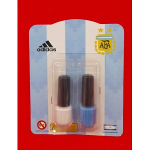 ESMALTER X2 E/B COLOR BLANCO Y CELESTE