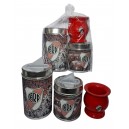 SET MATERO METAL  3 PZAS en bolsa RIVER