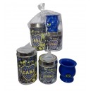 SET MATERO 3 PZAS METAL BOCA EN BOLSA 