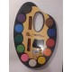  ACUARELA 12 COLORES CON PINCEL