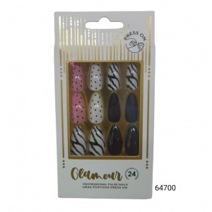 U&Ntilde;AS POSTIZAS DECORADAS EN CAJA