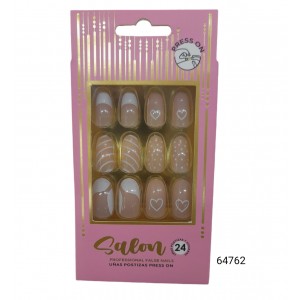 U&Ntilde;AS POSTIZAS DECORADAS EN CAJA